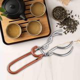 Maxbell Multifunctional Tea Clip Kungfu Tea Tongs for Birthday Gifts Tea Lovers Home