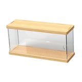 Maxbell Clear Acrylic Display Case for Collectibles Dolls Action Figure Display Case 1 Layer 30cm