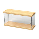 Maxbell Clear Acrylic Display Case for Collectibles Dolls Action Figure Display Case 1 Layer 30cm