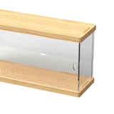 Maxbell Clear Acrylic Display Case for Collectibles Dolls Action Figure Display Case 1 Layer 30cm