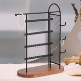 Maxbell Jewelry Organizer Rings Necklace Earring Bracelet Holder for Countertop Home
