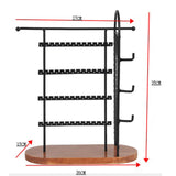 Maxbell Jewelry Organizer Rings Necklace Earring Bracelet Holder for Countertop Home