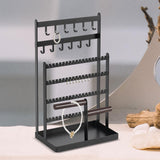 Maxbell Jewelry Organizer Multi Tiers Earring Holder for Tabletop Dresser Countertop