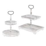 Maxbell Maxbell Tiered Tray Tableware Dessert Holder Serving Tray for Baking Gatherings Home Round