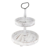 Maxbell Maxbell Tiered Tray Tableware Dessert Holder Serving Tray for Baking Gatherings Home Round