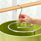 Maxbell Rotatable Clothes Drying Rack Multiuse Round for Household Wall Duvet Covers