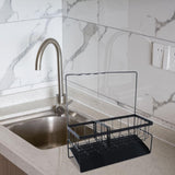 Maxbell Maxbell Sink Caddy Sponge Holder Scouring Pad Self Drain Tray Kitchen Sink Organizer