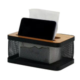 Maxbell Maxbell Paper Holder Paper Storage Holder Napkin Holder for Livingroom Hotel Bedroom 22cmx13.6cmx11.2cm