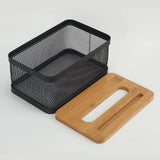 Maxbell Maxbell Paper Holder Paper Storage Holder Napkin Holder for Livingroom Hotel Bedroom 22cmx13.6cmx11.2cm