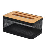 Maxbell Maxbell Paper Holder Paper Storage Holder Napkin Holder for Livingroom Hotel Bedroom 22cmx13.6cmx11.2cm
