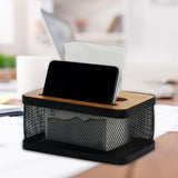 Maxbell Maxbell Paper Holder Paper Storage Holder Napkin Holder for Livingroom Hotel Bedroom 22cmx13.6cmx11.2cm