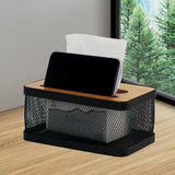Maxbell Maxbell Paper Holder Paper Storage Holder Napkin Holder for Livingroom Hotel Bedroom 22cmx13.6cmx11.2cm