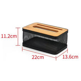 Maxbell Maxbell Paper Holder Paper Storage Holder Napkin Holder for Livingroom Hotel Bedroom 22cmx13.6cmx11.2cm