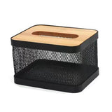 Maxbell Maxbell Paper Holder Paper Storage Holder Napkin Holder for Livingroom Hotel Bedroom 16.5cmx12.2cmx11.2cm