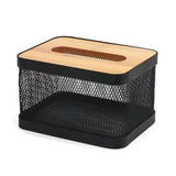Maxbell Maxbell Paper Holder Paper Storage Holder Napkin Holder for Livingroom Hotel Bedroom 16.5cmx12.2cmx11.2cm
