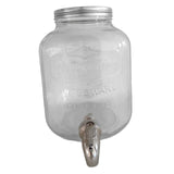 Maxbell Maxbell Glass Drink Dispenser Portable Beverage Dispenser for Tea Fridge Anniversary 8L 14cmx19cmx32cm