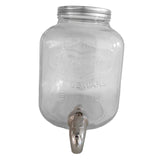 Maxbell Maxbell Glass Drink Dispenser Portable Beverage Dispenser for Tea Fridge Anniversary 8L 14cmx19cmx32cm