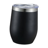 Maxbell Maxbell Insulated Cup Thermal Cup Coffee Mug with Lid for Cold Hot Drinks Water Iced black