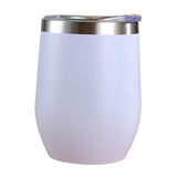 Maxbell Maxbell Insulated Cup Thermal Cup Coffee Mug with Lid for Cold Hot Drinks Water Iced white