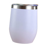 Maxbell Maxbell Insulated Cup Thermal Cup Coffee Mug with Lid for Cold Hot Drinks Water Iced white