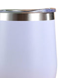 Maxbell Maxbell Insulated Cup Thermal Cup Coffee Mug with Lid for Cold Hot Drinks Water Iced white