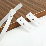 Maxbell 6x Furniture Anchors Anti Tip Furniture Straps for Bed Shelves Baby Proofing