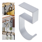 Maxbell 4xTable Hook for Bags Space Saving Universal Purse Hook for Water Cup Purse Bag white