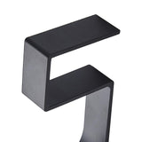 Maxbell 5xTable Hook for Bags Space Saving Universal Purse Hook for Water Cup Purse Bag black