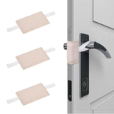 Maxbell 3x Door Silencers with Straps Door Closer Cushion for Library Bathroom House