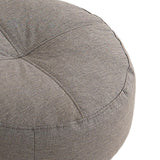 Maxbell 2xRound Floor Pillow Meditation Floor Pillow for Adults Kids Chair Studio Dark Gray