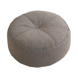 Maxbell 2xRound Floor Pillow Meditation Floor Pillow for Adults Kids Chair Studio Dark Gray