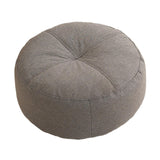 Maxbell 2xRound Floor Pillow Meditation Floor Pillow for Adults Kids Chair Studio Dark Gray