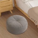 Maxbell 2xRound Floor Pillow Meditation Floor Pillow for Adults Kids Chair Studio Dark Gray
