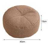 Maxbell Maxbell Round Floor Pillow Meditation Floor Pillow for Adults Kids Chair Studio Brown