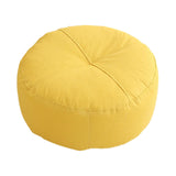 Maxbell Maxbell Round Floor Pillow Meditation Floor Pillow for Adults Kids Chair Studio Yellow