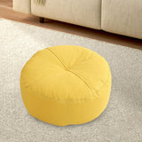 Maxbell Maxbell Round Floor Pillow Meditation Floor Pillow for Adults Kids Chair Studio Yellow