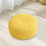 Maxbell Maxbell Round Floor Pillow Meditation Floor Pillow for Adults Kids Chair Studio Yellow