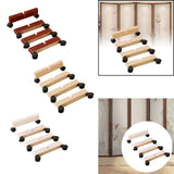 Maxbell Maxbell 4Pcs Privacy Screen Holder Room Divider Stand for Dressing Room Home Bedroom White