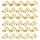 Maxbell Maxbell Double Piggyback Spade Connector Non Insulated Electrical Male Single Female 30PCS