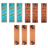 Maxbell Maxbell African Black Woman Table Runner Decor Rustic for Dinner Living Room Holiday Blue 120x33cm