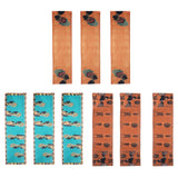 Maxbell Maxbell African Black Woman Table Runner Decor Rustic for Dinner Living Room Holiday Blue 120x33cm