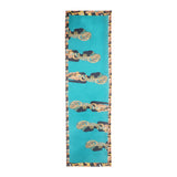 Maxbell Maxbell African Black Woman Table Runner Decor Rustic for Dinner Living Room Holiday Blue 120x33cm