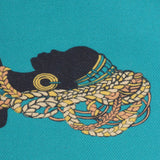 Maxbell Maxbell African Black Woman Table Runner Decor Rustic for Dinner Living Room Holiday Blue 120x33cm