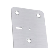 Maxbell Maxbell 10x Hinge Repair Brackets Hardware for Furniture Drawer Kitchen Cabinet Door