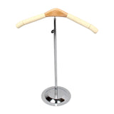 Maxbell Maxbell Clothing Display Stand T Shaped Sturdy Clothes Hanger for Garment Dress Coat Length 32cm Beige