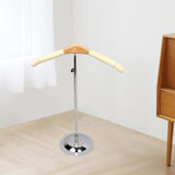 Maxbell Maxbell Clothing Display Stand T Shaped Sturdy Clothes Hanger for Garment Dress Coat Length 32cm Beige