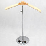 Maxbell Maxbell Clothing Display Stand T Shaped Sturdy Clothes Hanger for Garment Dress Coat Length 32cm Beige