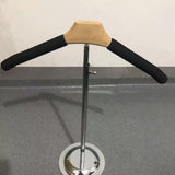 Maxbell Maxbell Clothing Display Stand T Shaped Sturdy Clothes Hanger for Garment Dress Coat Length 38cm Black