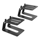 Maxbell Maxbell Desktop Speaker Stands Pair Anti Slip Heavy Duty Metal Studio Monitor Stands