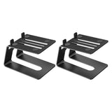Maxbell Maxbell Desktop Speaker Stands Pair Anti Slip Heavy Duty Metal Studio Monitor Stands